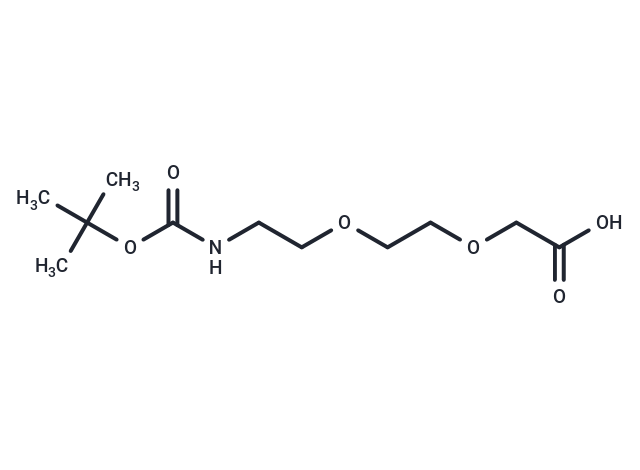 化合物 Boc-NH-PEG2-CH2COOH|T14738|TargetMol