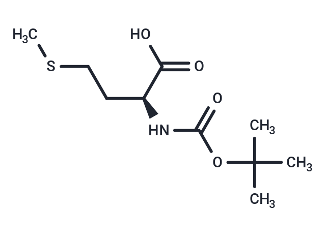 化合物 Boc-Met-OH|T65108|TargetMol