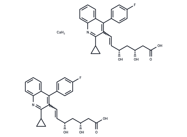 化合物 (Z)-Pitavastatin calcium|T13380|TargetMol