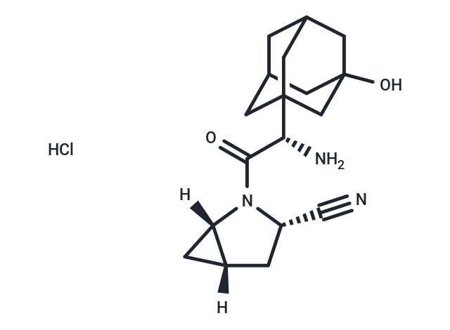 化合物 Saxagliptin hydrochloride|T6203L|TargetMol