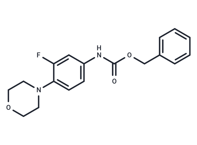 化合物 N-benzyloxycarbonyl-3-fluoro-4-morpholinoaniline|T65629|TargetMol