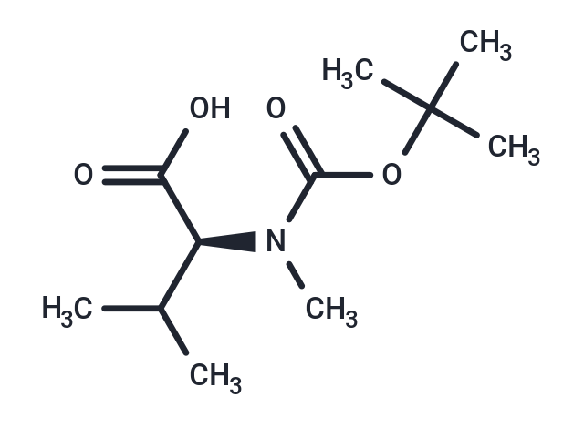 化合物 N-(tert-Butoxycarbonyl)-N-methyl-L-valine|T65258|TargetMol