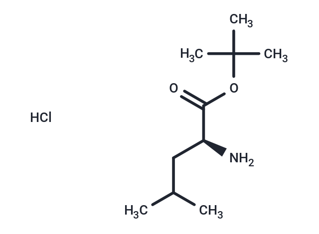 化合物 (S)-tert-Butyl 2-amino-4-methylpentanoate hydrochloride|T65115|TargetMol