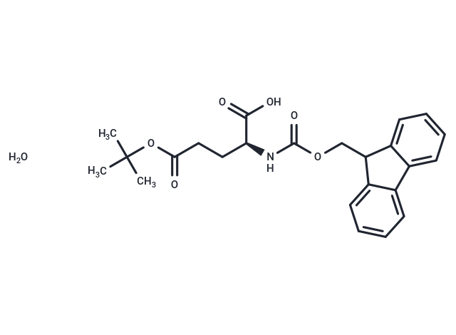 化合物 (S)-2-((((9H-Fluoren-9-yl)methoxy)carbonyl)amino)-5-(tert-butoxy)-5-oxopentanoic acid hydrate|T66731|TargetMol