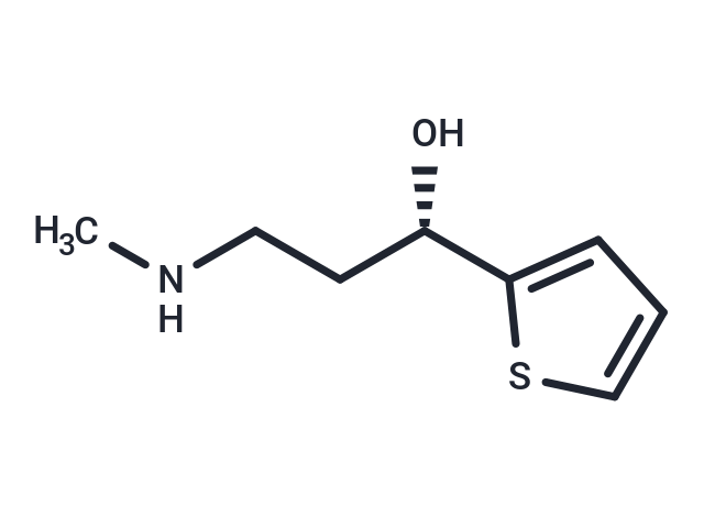 化合物 (S)-(-)-3-(N-Methylamino)-1-(2-thienyl)-1-propanol|T67011|TargetMol