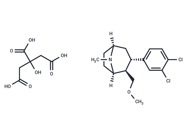 化合物 NS-2359 citrate|T26364|TargetMol