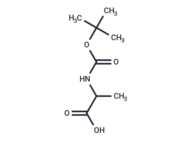 化合物 Boc-DL-Ala-OH|T67085|TargetMol