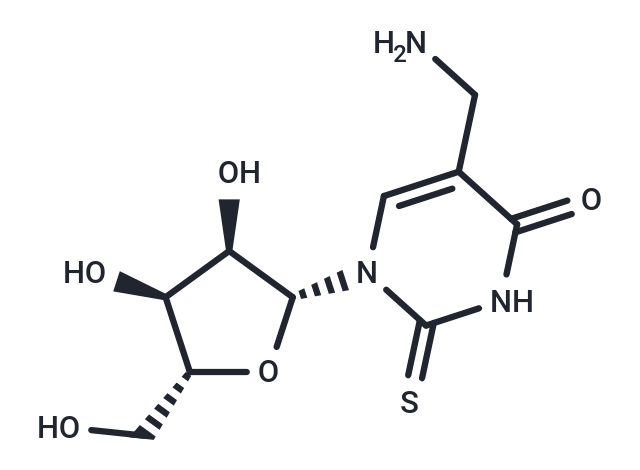 化合物 5-Aminomethyl-2-thiouridine ? hydrochloride|TNU0490|TargetMol