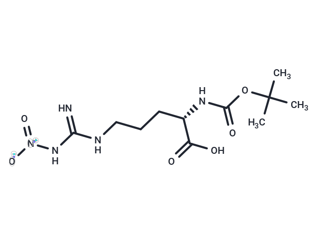 化合物 N2-(tert-Butoxycarbonyl)-Nw-nitro-L-arginine|T65255|TargetMol