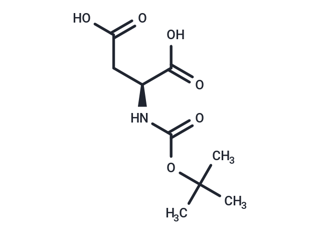 化合物 Boc-Asp-OH|T67513|TargetMol