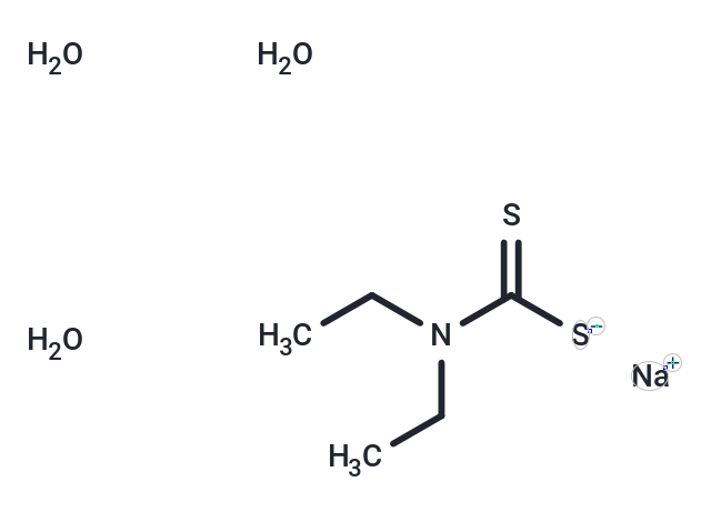 化合物 Sodium diethylcarbamodithioate trihydrate|T65434|TargetMol