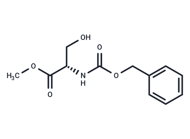 化合物 Methyl ((benzyloxy)carbonyl)-L-serinate|T65793|TargetMol