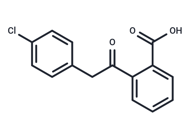 化合物 2-(2-(4-Chlorophenyl)acetyl)benzoic acid|T66018|TargetMol