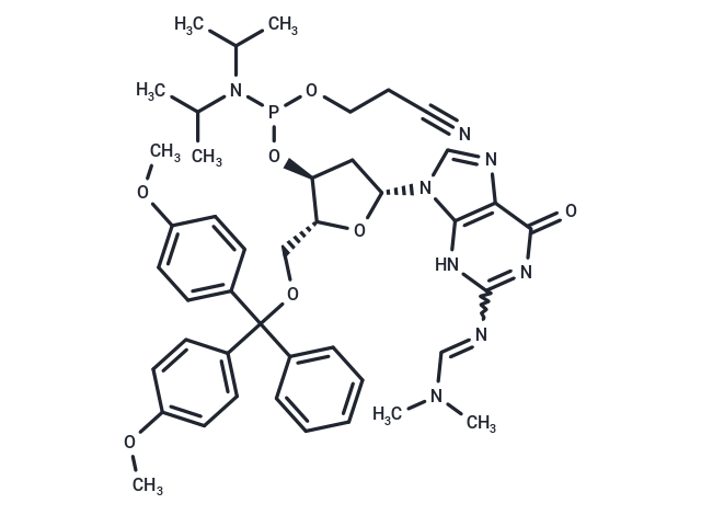 DMT-dG(dmf) Phosphoramidite|T36755|TargetMol