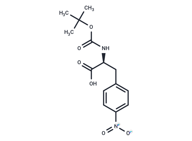 化合物 (S)-2-((tert-Butoxycarbonyl)amino)-3-(4-nitrophenyl)propanoic acid|T65933|TargetMol