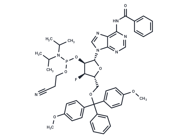 化合物 3’-F-3’-dA(Bz)-2’-phosphoramidite|TNU1246|TargetMol