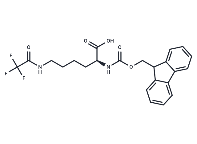 化合物 Fmoc-Lys(Tfa)-OH|T66185|TargetMol