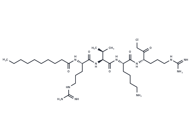 化合物 Decanoyl-RVKR-CMK|TP2038|TargetMol