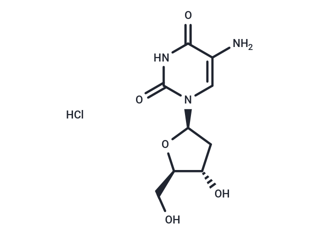 化合物 5-Amino-2’-deoxyuridine ? hydrochloride|TNU1243|TargetMol