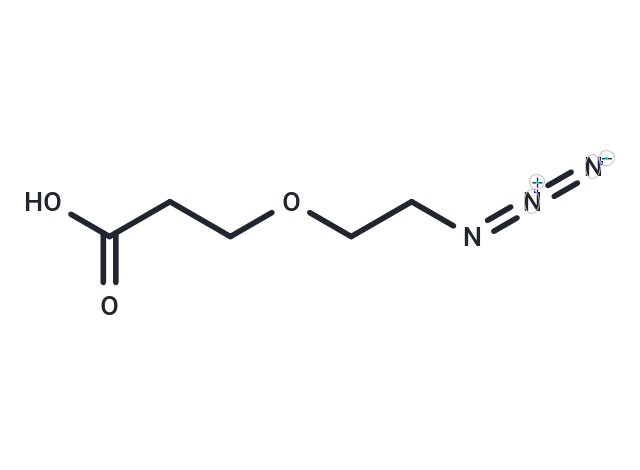 化合物 Azido-PEG1-C2-acid|T14405|TargetMol