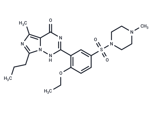 化合物 N-desethyl-N-methyl Vardenafil|T84929|TargetMol