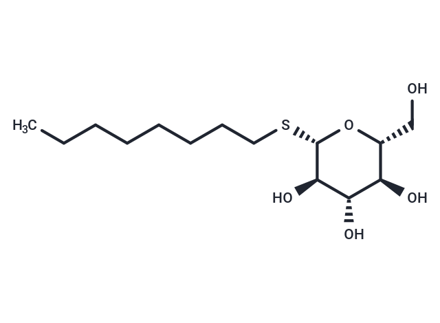 化合物 n-Octyl-β-D-thioglucopyranoside|T65373|TargetMol