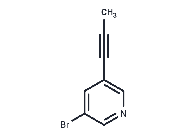 化合物 3-Bromo-5-(prop-1-ynyl)pyridine|TNU0672|TargetMol