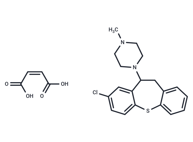 化合物 Octoclothepin maleate salt|T69204|TargetMol