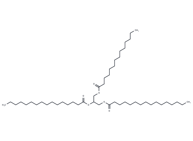 化合物 1,2-Dipalmitoyl-3-Myristoyl-rac-glycerol|T85101|TargetMol