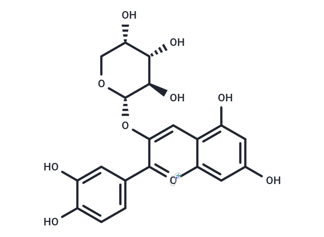 Cyanidin 3-O-arabinoside|T36500|TargetMol