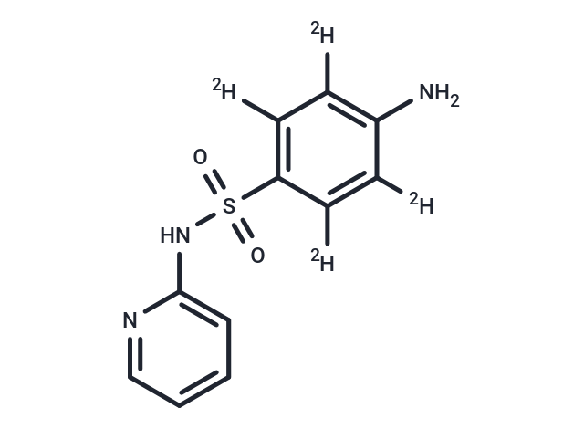 化合物 Sulfapyridine-d4|T13034|TargetMol