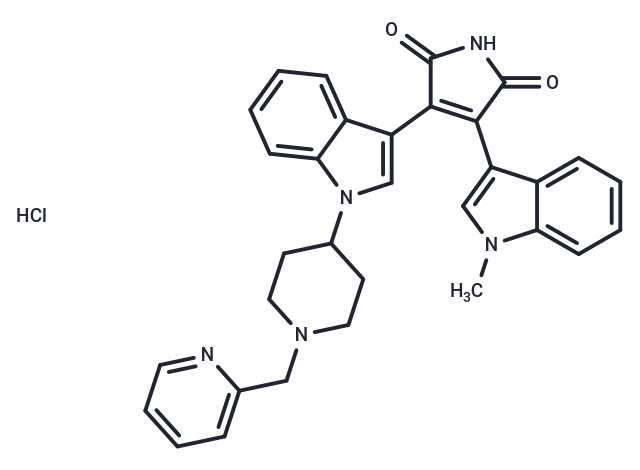 化合物 Enzastaurin HCl|T71853|TargetMol