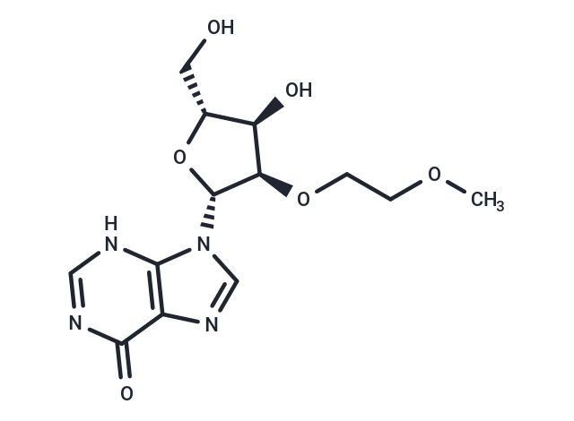 化合物 2’-O-(2-Methoxyethyl) ? inosine|TNU0561|TargetMol