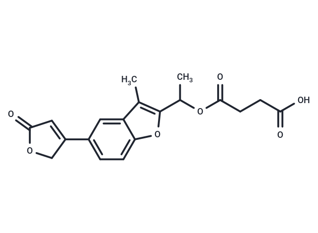 化合物 Benzofurodil|T13599|TargetMol