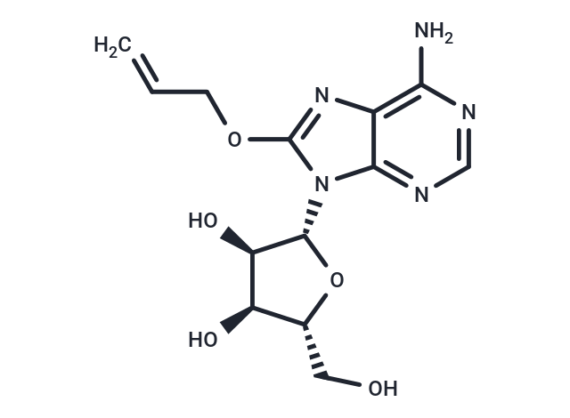 化合物 8-Allyloxyadenosine|TNU0364|TargetMol