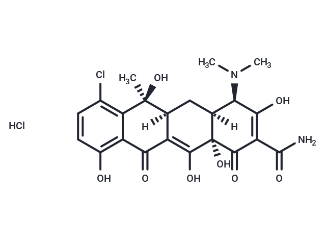 4-epi-Chlortetracycline (hydrochloride)|T36595|TargetMol