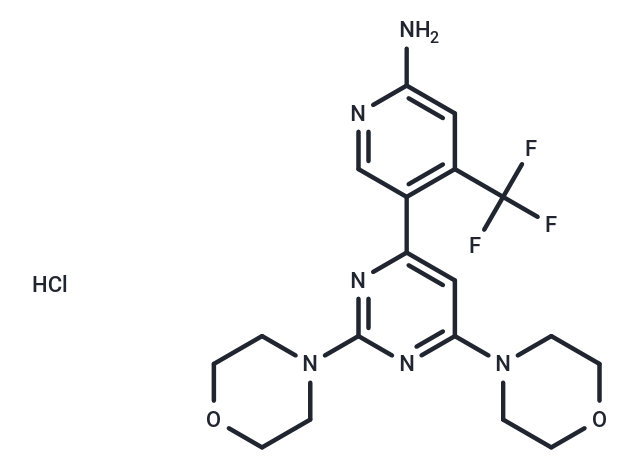 化合物 Buparlisib Hydrochloride|T16365|TargetMol