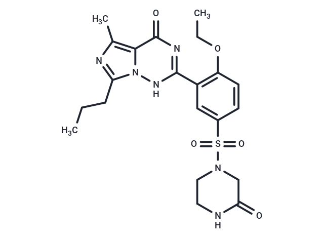 化合物 Vardenafil oxopiperazine|T69238|TargetMol