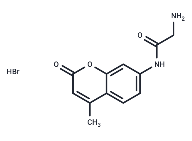 化合物 Glycine 7-amido-4-methylcoumarin hydrobromide|T65237|TargetMol