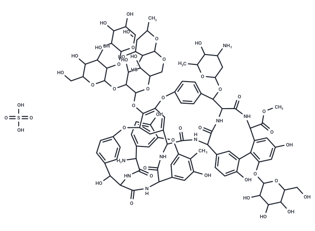 Ristocetin A (sulfate)|T38178|TargetMol