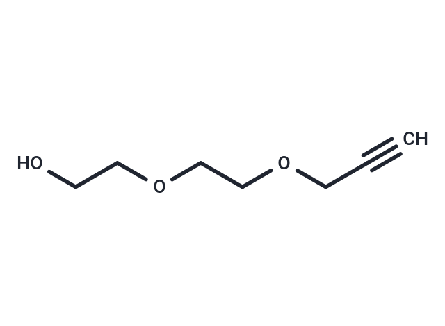 化合物 Propargyl-PEG2-OH|T16603|TargetMol