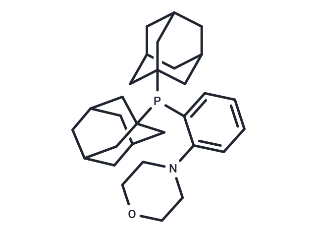 化合物 4-(2-(Di(adamantan-1-yl)phosphino)phenyl)morpholine|T66487|TargetMol