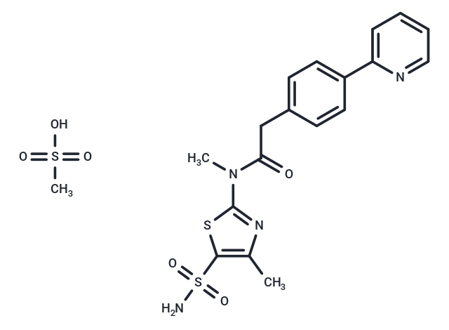 化合物 Pritelivir mesylate|T16576|TargetMol