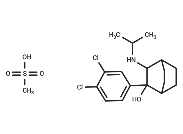 化合物 Cilobamine mesylate|T68848|TargetMol