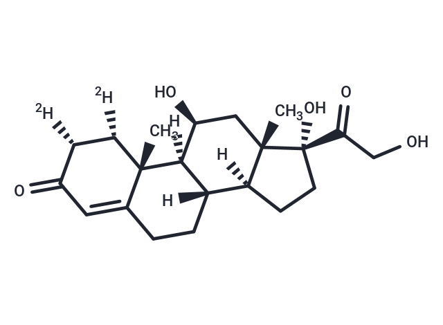 氢化可的松-d2|TMID-0229|TargetMol