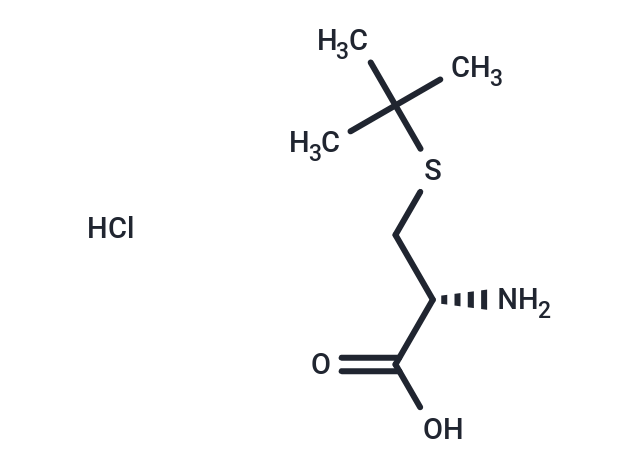 化合物 H-Cys(tBu)-OH.HCl|T65886|TargetMol