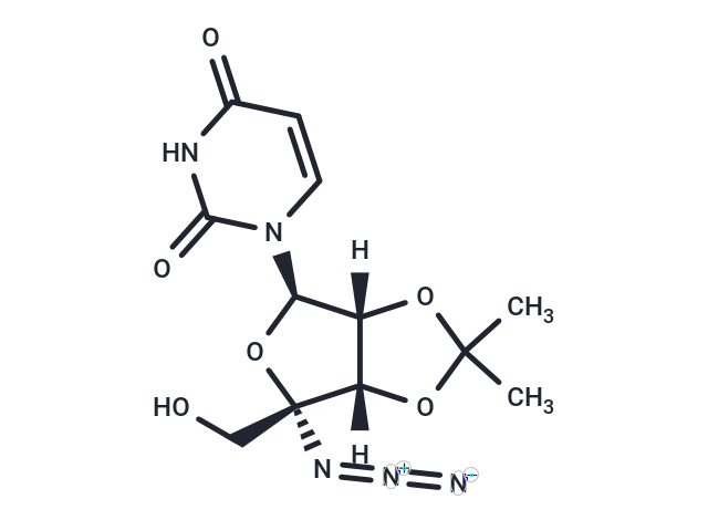 化合物 2’,3’-O-Isopropylidene-4’-alpha-azido-uridine|TNU0639|TargetMol