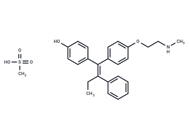 化合物 Endoxifen mesylate|T71578|TargetMol