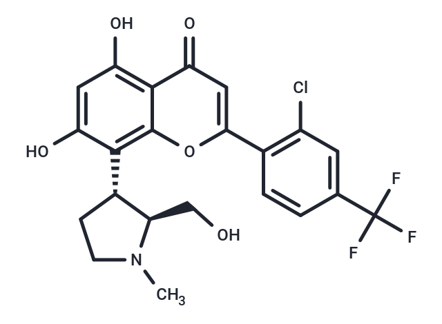 化合物 (2S,3R)-Voruciclib|T10096|TargetMol