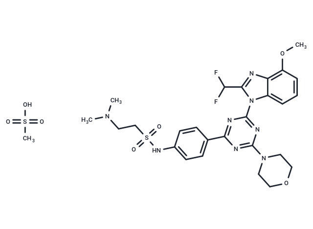 化合物 PWT33597 mesylate|T71148|TargetMol